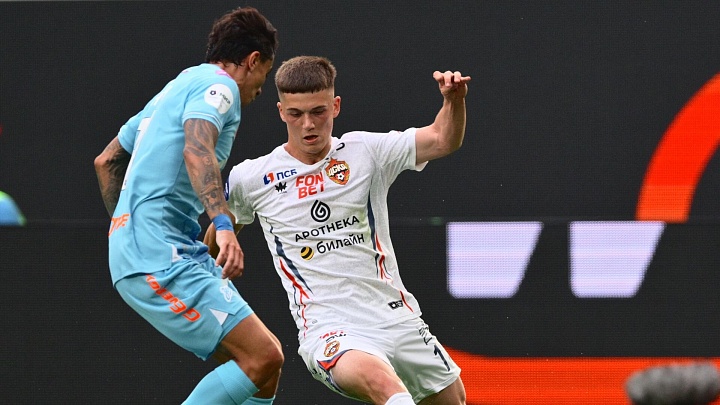 Глебов занял второе место в рейтинге футболистов по числу ускорений за матч